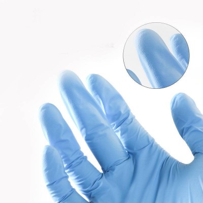 Multiple Sizes Colored Nitrile Gloves Disposable Gloves