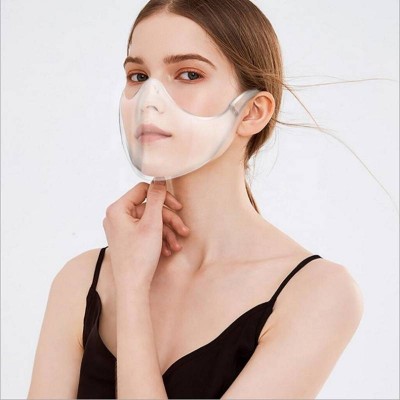 Chinese Factory Supplies Transparent Face Masks With Anti-fog Function